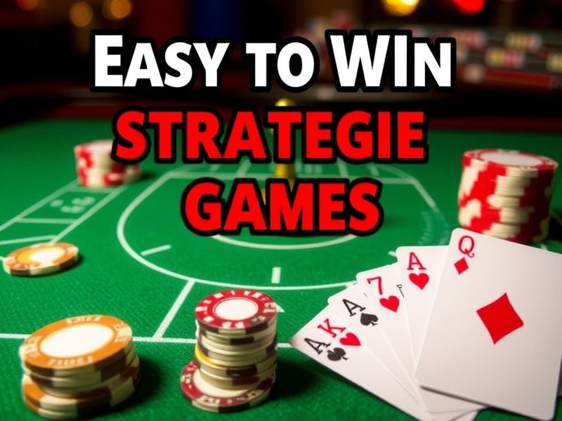 Discover the easiest casino games to win online and in-person, with expert insights on strategies, odds, and top choices for players of all skill levels.