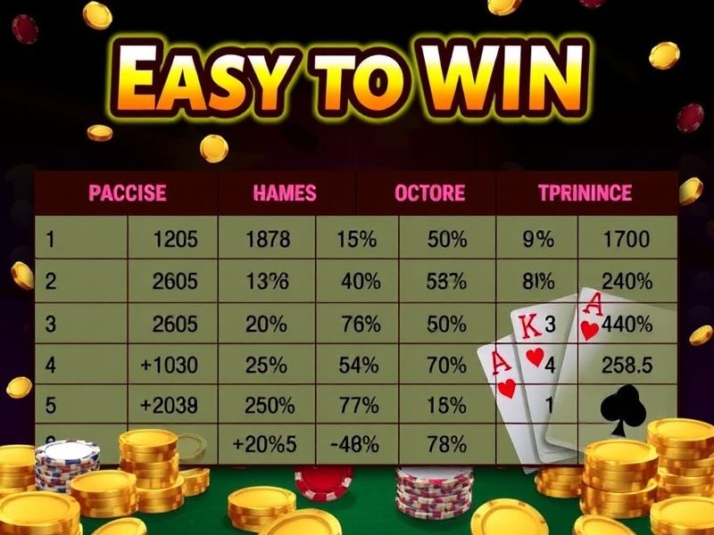 Discover the easiest casino games to win online and in-person, with expert insights on strategies, odds, and top choices for players of all skill levels.