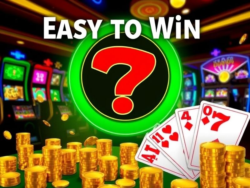 Discover the easiest casino games to win online and in-person, with expert insights on strategies, odds, and top choices for players of all skill levels.